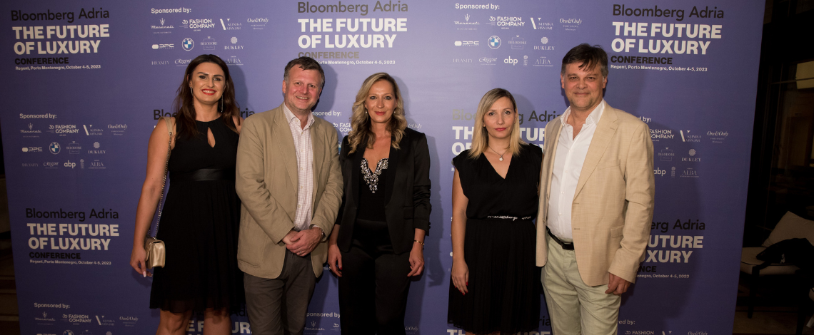 Bloomberg Adria hosted #TheFutureofLuxury conference at the exquisite Regent Hotel in Porto Montenegro, and we're thrilled to have been a part of it.